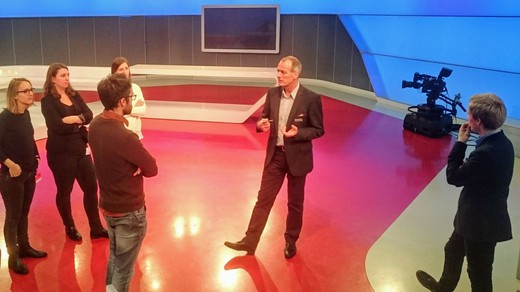 Bild von Fünf Eindrücke einer Studioführung