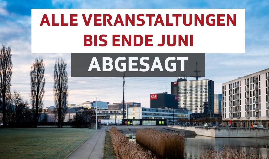 Bild von Alle Veranstaltungen bis Ende Juni abgesagt