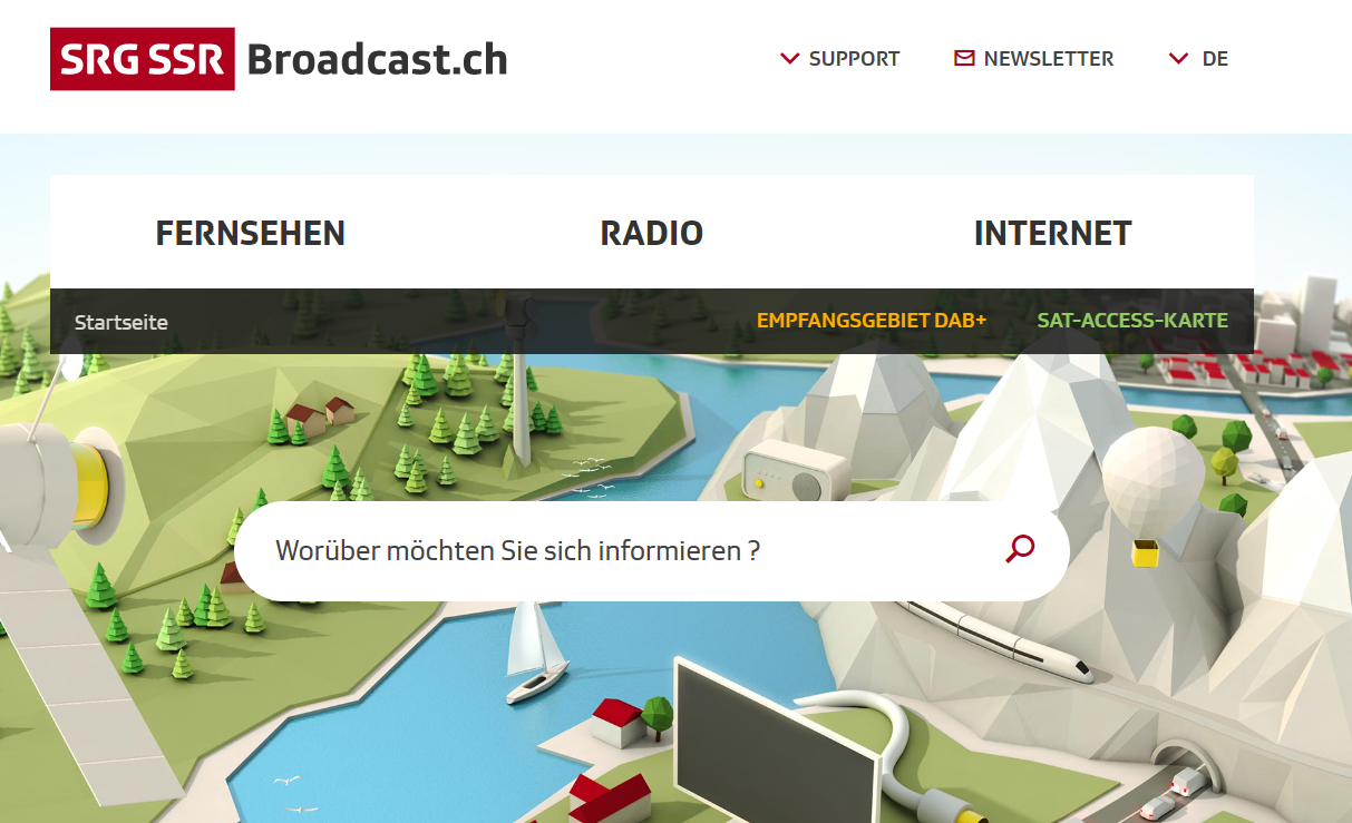 Broadcast.ch SRG SSR