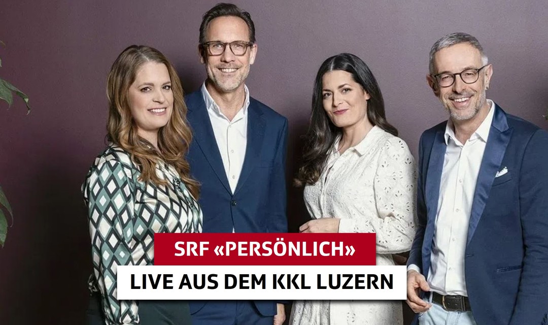 Bild von SRF1 Radio-Talk «Persönlich» im Kleintheater in Luzern