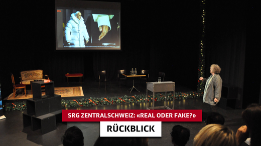 Bild von Ein Deep Dive in Künstlicher Intelligenz, Fake News und den zukünftigen Journalismus an der «Real oder Fake?»-Veranstaltung  in Luzern