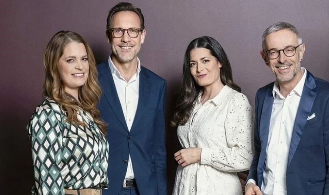 Das «Persönlich»-Team Michèle Schönbächler, Christian Zeugin, Olivia Röllin und Dani Fohrler
