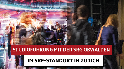 Bild von Mit der SRG Obwalden an die Führung durch die Radio- und Fernsehstudios am Standort Leutschenbach