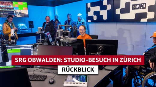 Bild von Mit der SRG Obwalden an die Führung durch die Radio- und Fernsehstudios am Standort Leutschenbach