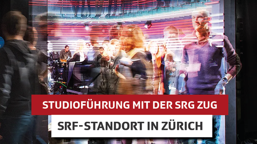 Bild von Mit der SRG Zug ins SRF-Studio in Zürich