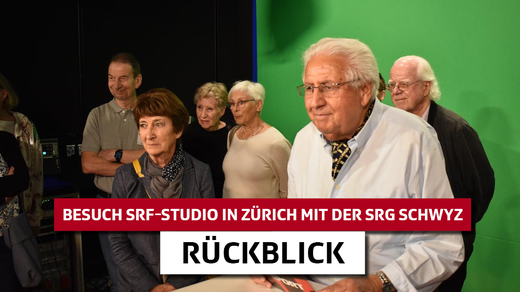 Bild von Fazit der SRG Schwyz zu SRF in Zürich: «Beeindruckend»