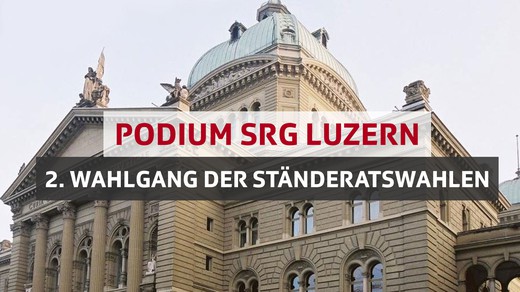 Bild von Abgesagt: Podium zum 2. Wahlgang der Ständeratswahlen