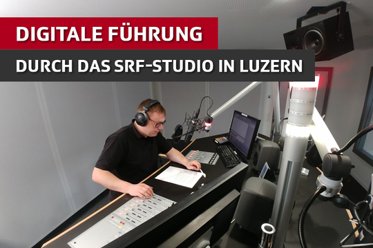 Bild von Digitale Führung durch das SRF-Studio in Luzern