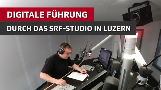 Bild von Digitale Führung durch das SRF-Studio in Luzern