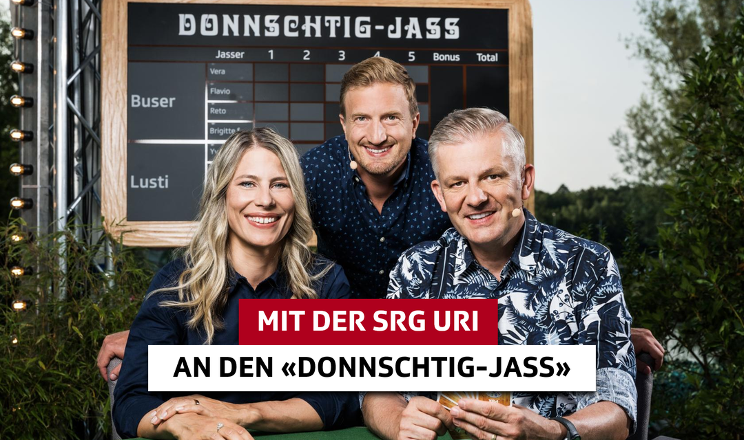 Bild von Mit der SRG Uri an den «Donnschtig-Jass» in Bürglen oder Unterschächen