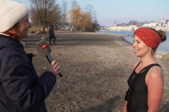 Bild von «Puls» besucht Eisschwimmer:innen in Luzern