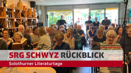 Bild von Vor Ort dabei sein, wenn Radio entsteht – Die SRG Schwyz an den 46. Solothurner Literaturtagen